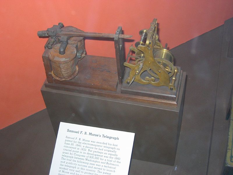 Receptor de telégrafo de Morse 