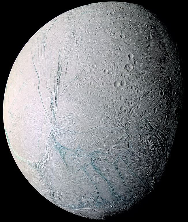 Encélado tomadas por Cassini